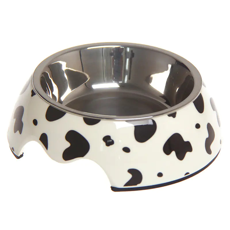 Cuenco para Mascotas de Acero Inoxidable de Doble Uso Antideslizante