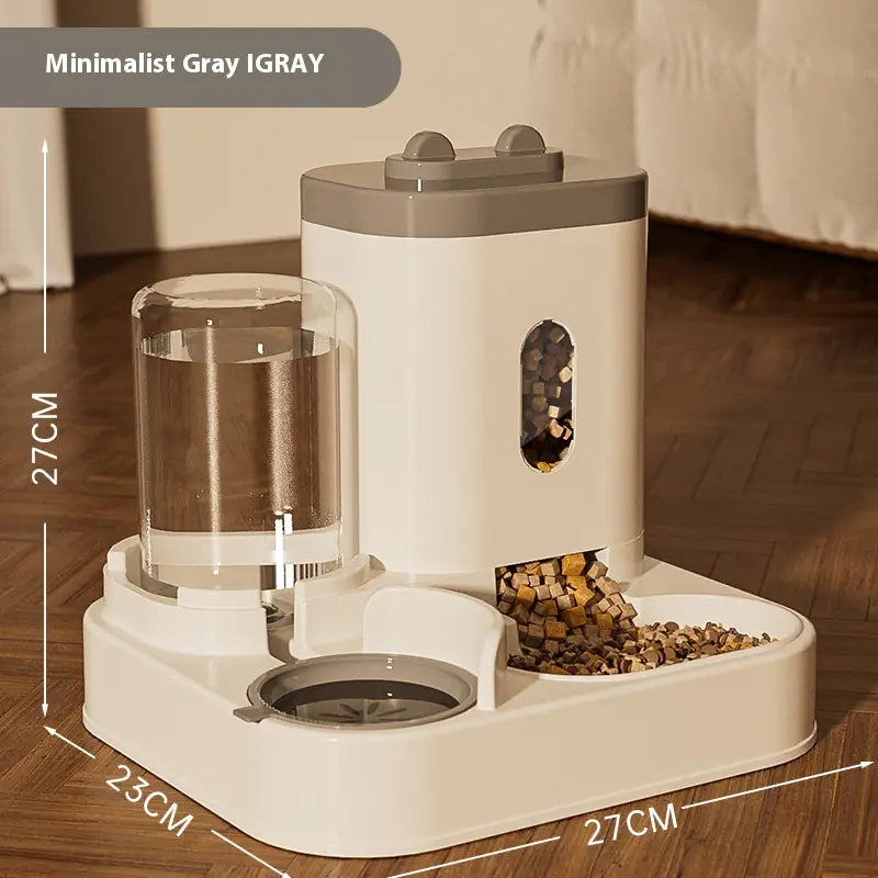 Dispensador Automático de Comida y Agua para Mascotas