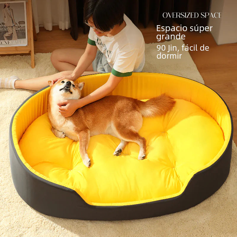 Cama Universal para Perros con Cobertura Lavable y Removible
